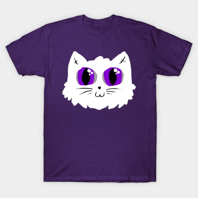 Queer Cat - Asexual T-Shirt by lego42